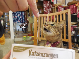 ドイツのチョコ　猫の舌