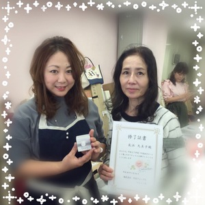 川島詠子先生のペイント塾にて〜❣️ 川島詠子先生のペイント塾にて〜❣️