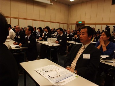 形になるまでは20年。地域再生大賞授賞式にて。