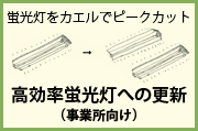 蛍光灯をカエル。/碧いびわ湖の住まいづくり