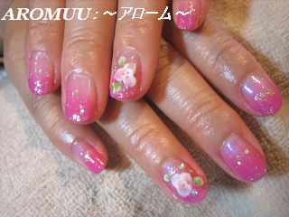 秋イベントの出張ネイル