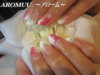 華フレンチネイル