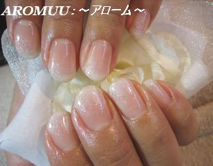 *ホワイト*ラメ*グラデ*