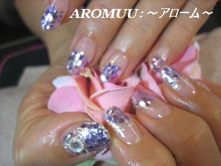 ホログラム★ダンスネイル