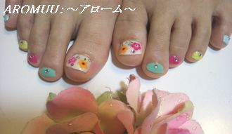 カラフル*マリメッコ&ブループルメリア*