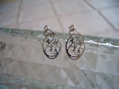 atelier fine トリのネックレス と ピアス