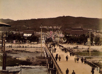 四条大橋と廃仏毀釈