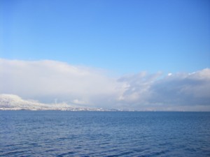今日の打出浜 2012.1.12