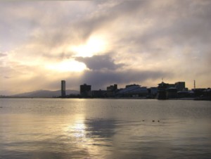 今日の打出浜 2010.02.07