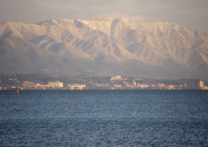 今日の打出浜 2009.12.22