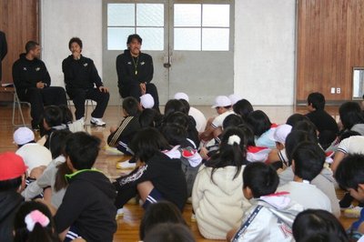 【レイクスキャラバン】大津市立坂本小学校訪問レポート