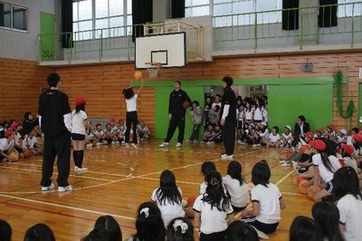 【レイクスキャラバン】大津市立青山小学校訪問レポート