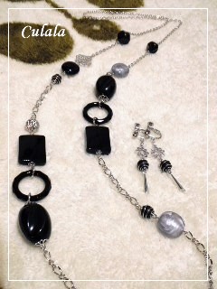 新作ロングネックレスできました ♪