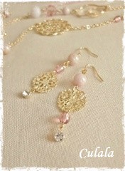 桜色の~ 新作ロングネックレス ✽