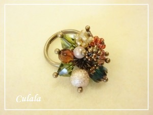 技法がモリモリの ステッチ作品も・・・
