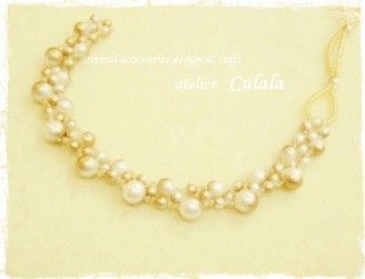 この夏の生徒さん作品 ~ ピアス・ブレスレット 編 ~ ♪ この夏の生徒さん作品 ~ ピアス・ブレスレット 編 ~ ♪