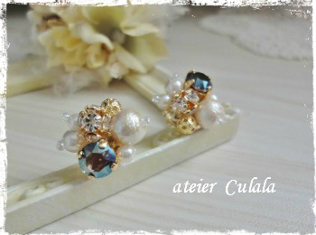 新作 ビジューピアス 新作 ビジューピアス