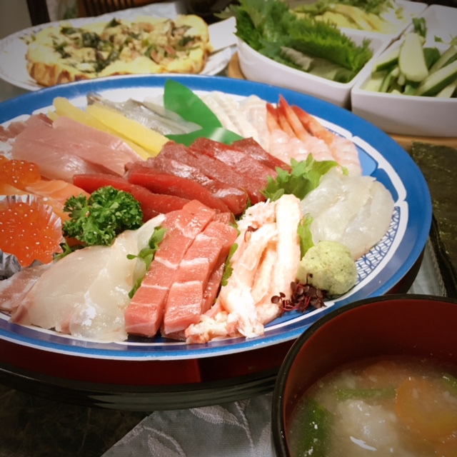 豪華手巻きパーティー ☆* 豪華手巻きパーティー ☆*