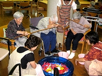 デイサービスセンターの夏祭り
