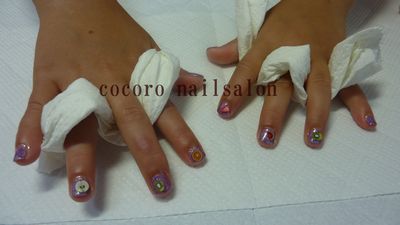 シェルフレンチとキッズネイル☆