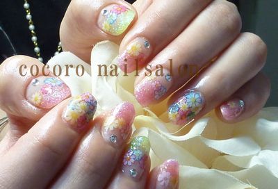 お花畑~ネイル。