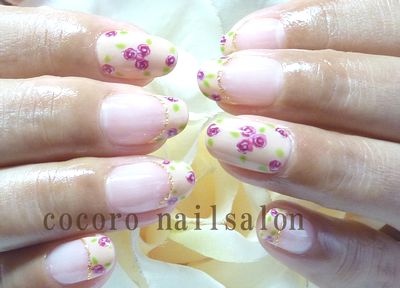薔薇アート。