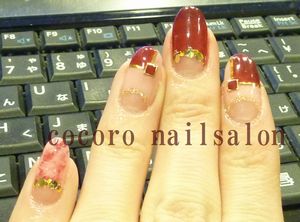 自分ネイルチェンジ!