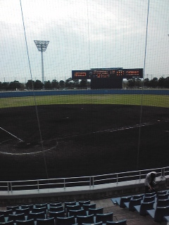 舞洲ベースボールスタジアム。