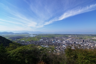 北向十一面観音からの眺め 北向十一面観音からの眺め