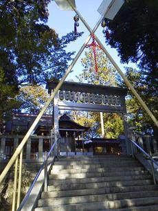 田村神社に到着しました!