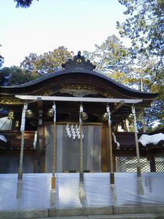 田村神社に到着しました!