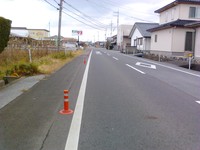 車道サイクリング　R306と県道2号