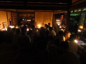 0623「かえるさん夏至ライブ ウィズ キャンドル」開催