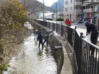 1/29 祇王井川 河川清掃