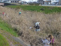 12/2 中の池川河川清掃