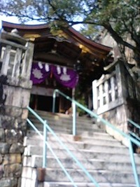 太郎坊宮にて