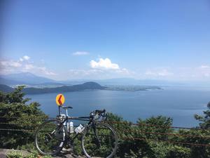 『.5』サイクリング　VOL.12　「真夏だ！　奥琵琶湖パークウェイだ！　☆絶景☆を見に行くサイクリング！☆彡」