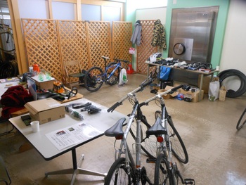 2012.12.09　Yeti Fazendaさんの自転車フリーマーケット出店報告