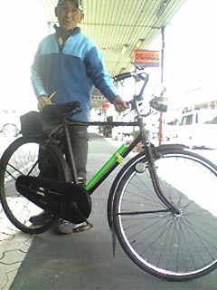 アンティーク自転車(RALEIGH・英国製)