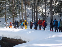2月11日　We love　山歩き～雪山登山・己高山～