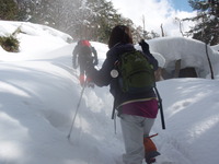 2月11日　We love　山歩き～雪山登山・己高山～