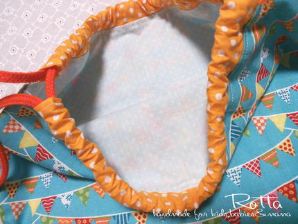 キッズ巾着リュック♪ キッズ巾着リュック♪