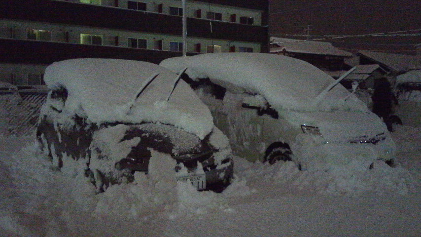 今年最後の大雪**