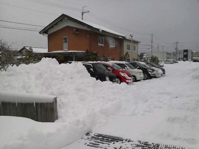 長浜は大雪です!