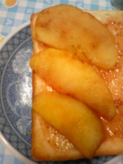 りんご焼いてみました