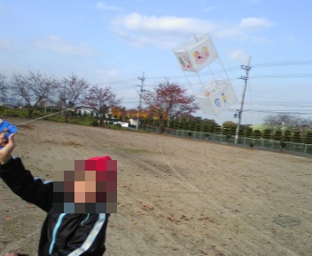 凧たこあ~が~れ~♪