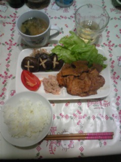 豚の生姜焼き♪