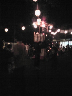 夏祭り終了