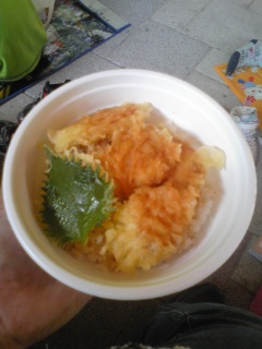 バス天丼?