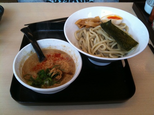 22杯麺 麺屋ジョニーベルロード店(こってりつけ麺)